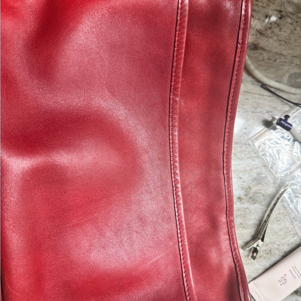 Coach Cherry Red Shoulder Bag